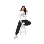 Track Dress, Comfortable Hoodie & Trouser Set, for Women