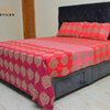 Bed Sheet, Vibrant Comfort, T-200 Red Eyed