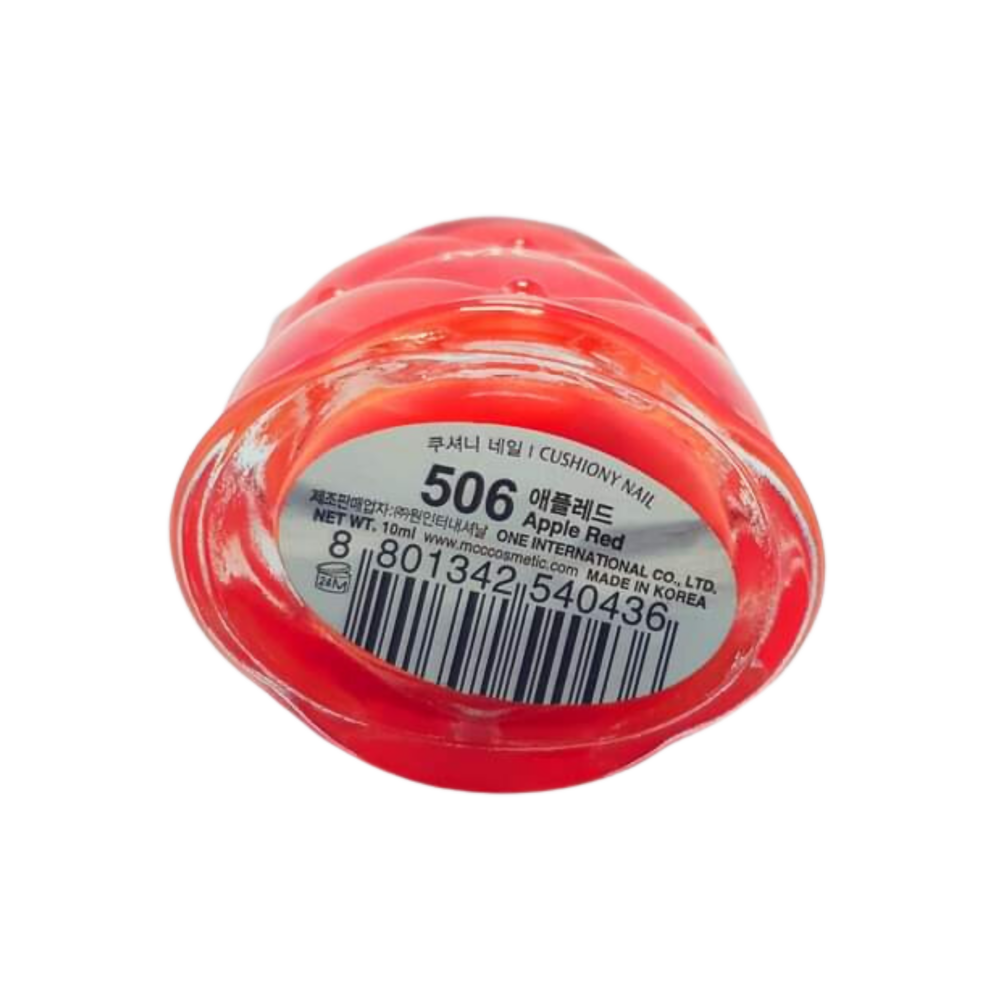 MCC Korea Red Cushiony Nail Polish