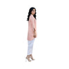 Shirt, Contemporary One-Piece Cotton Lawn with Delicate Lace & 3D Floral Embellishments