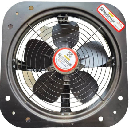 Exhaust Fan, Fully Metal Body Black & Pure Copper Winding