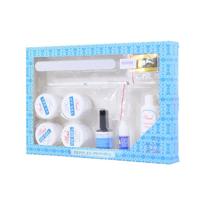 Nail Gel Kit, Help Strengthen Your Nails with A Durable Shiny Coat
