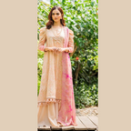 Unstitched Suit, Embroidered Gullgee, Exquisite Elegance & Luxury, for Ladies