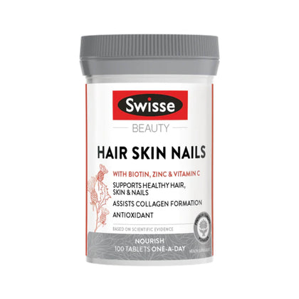 Swisse Ultiboost Hair Skin Nails Supplement, Support for Collagen Formation & Healthy Beauty