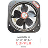 Exhaust Fan, Fully Metal Body Black & Pure Copper Winding