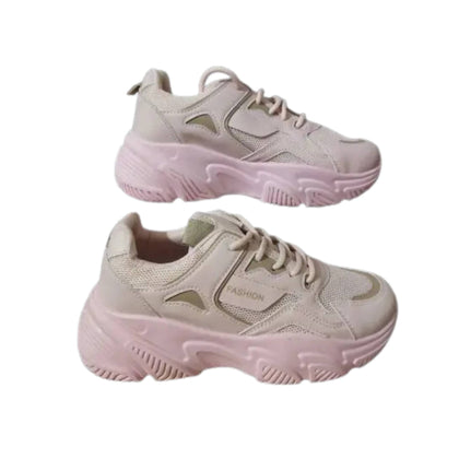 Sneakers, Thick Sole & Stylish Comfort, for Active Women