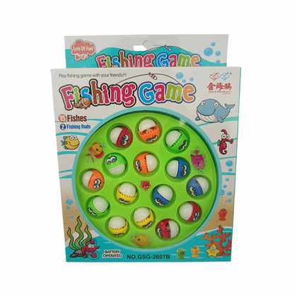 Electronic Fishing Game, Interactive Fun, for Skill Development