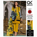 Unstitched Suit, Elegant Classic Lawn Ensemble, Timeless Charm, for Women