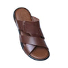 Slipper, Safety & Stability On Any Surface, Color Brown, for Men's