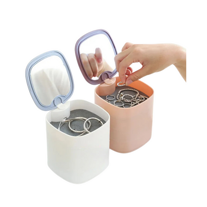 Jewelery Storage Box, 360° Rotating Style & Function in Every Turn