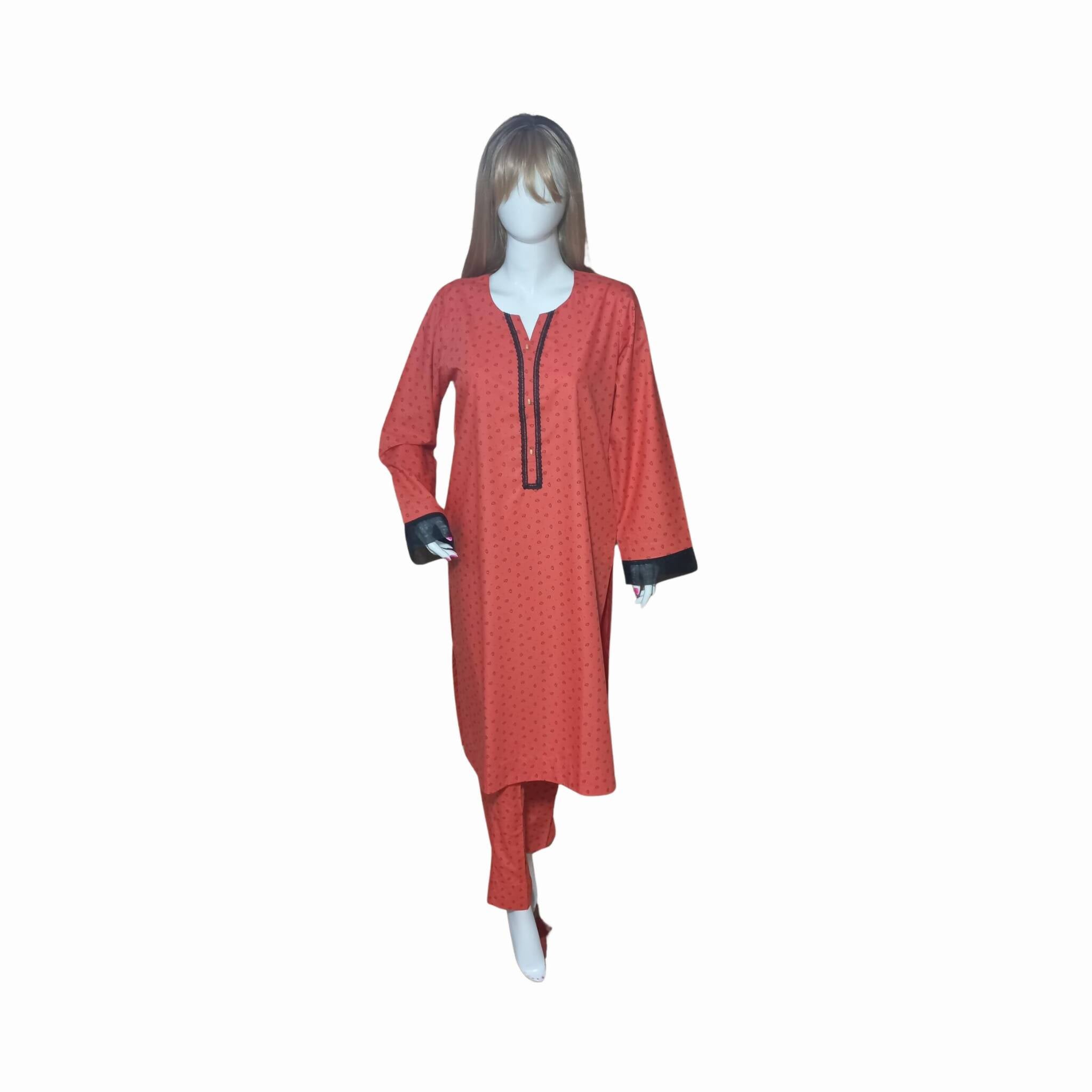 CO-ORD Sets, Poly-Cotton with Lace & Organza Patti Detailing, for Women