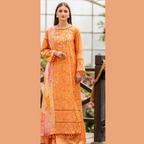 Unstitched Suit, Embroidered Gullgee, Exquisite Elegance & Luxury, for Ladies