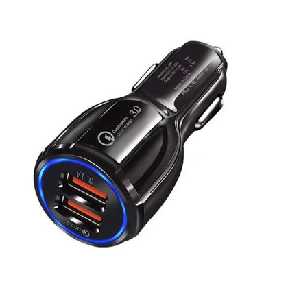 Car Charger, 2 USB ports Output Above 2.4A with Presentable Packaging