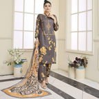 Unstitched Suit, Rain Drum 3-Piece Printed Lawn Captivating Designs, for Women
