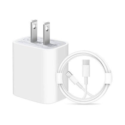 Power Adapter, Fast & Efficient Charging, Apple 20W USB C with Cable