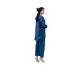 Shirt, Cotton Lawn Two-Piece Blue, Effortless Elegance & Playful Style, for Women