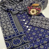 Unstitched Suit, Cotton Ajrak & Exquisite Designs, for Ladies