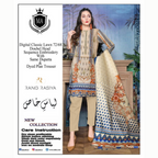 Unstitched Suit, Sophisticated Elegance, Classic Lawn Ensemble, for Women