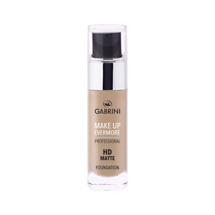 Gabrini HD Matte Foundation, Flawless High-Definition Beauty