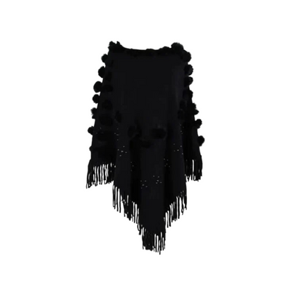 Cape Shawl, Warmth Meets Style with Coordinated Winter Accessories, for Women