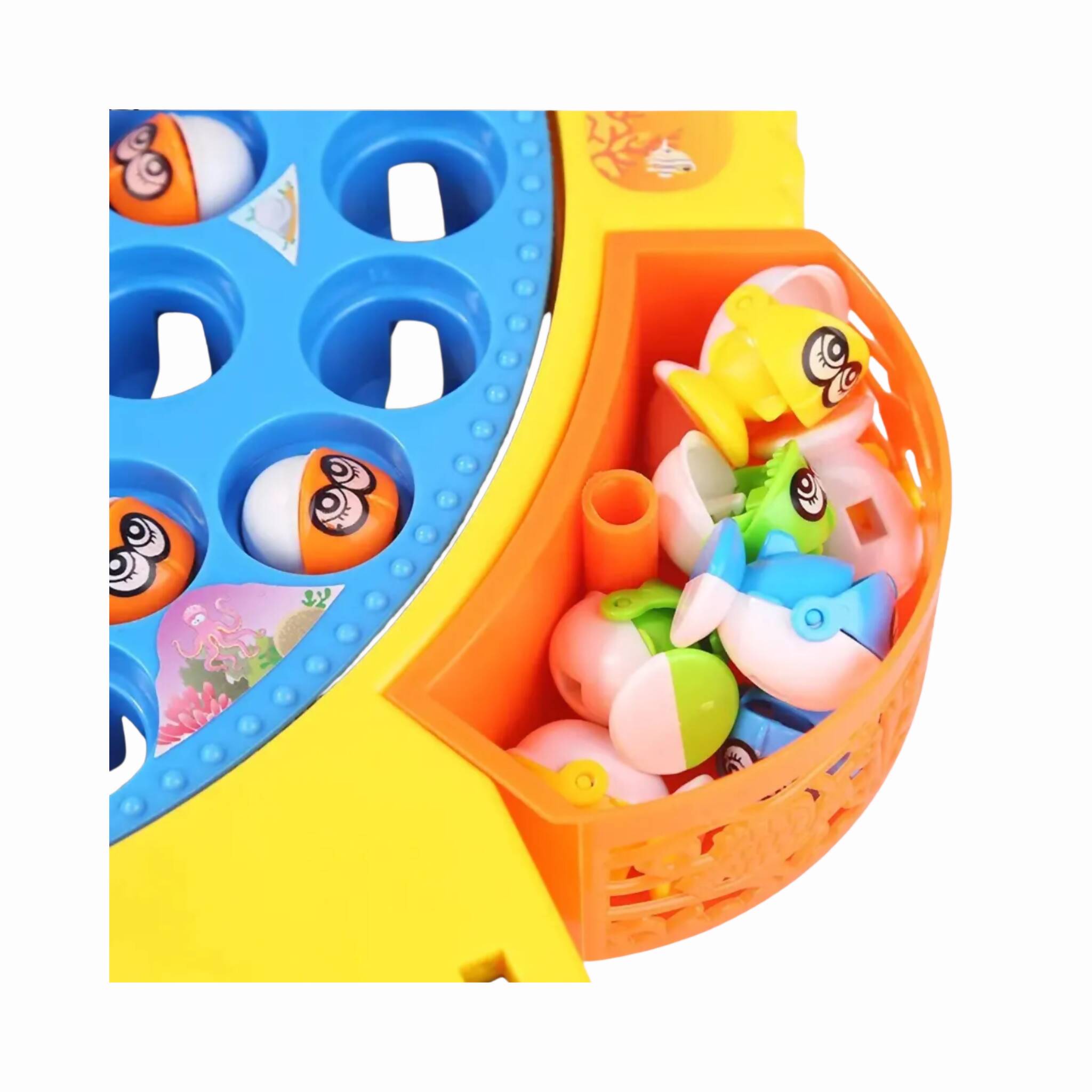Fishing Game, Catching Fun with Rotating Platform & Music, for Kids'