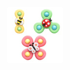 Rattle Spinners, Triple Suction, Stimulate Baby's Senses & Development