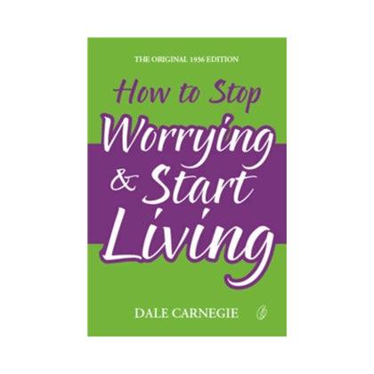 Book, How To Stop Worrying & Start Living
