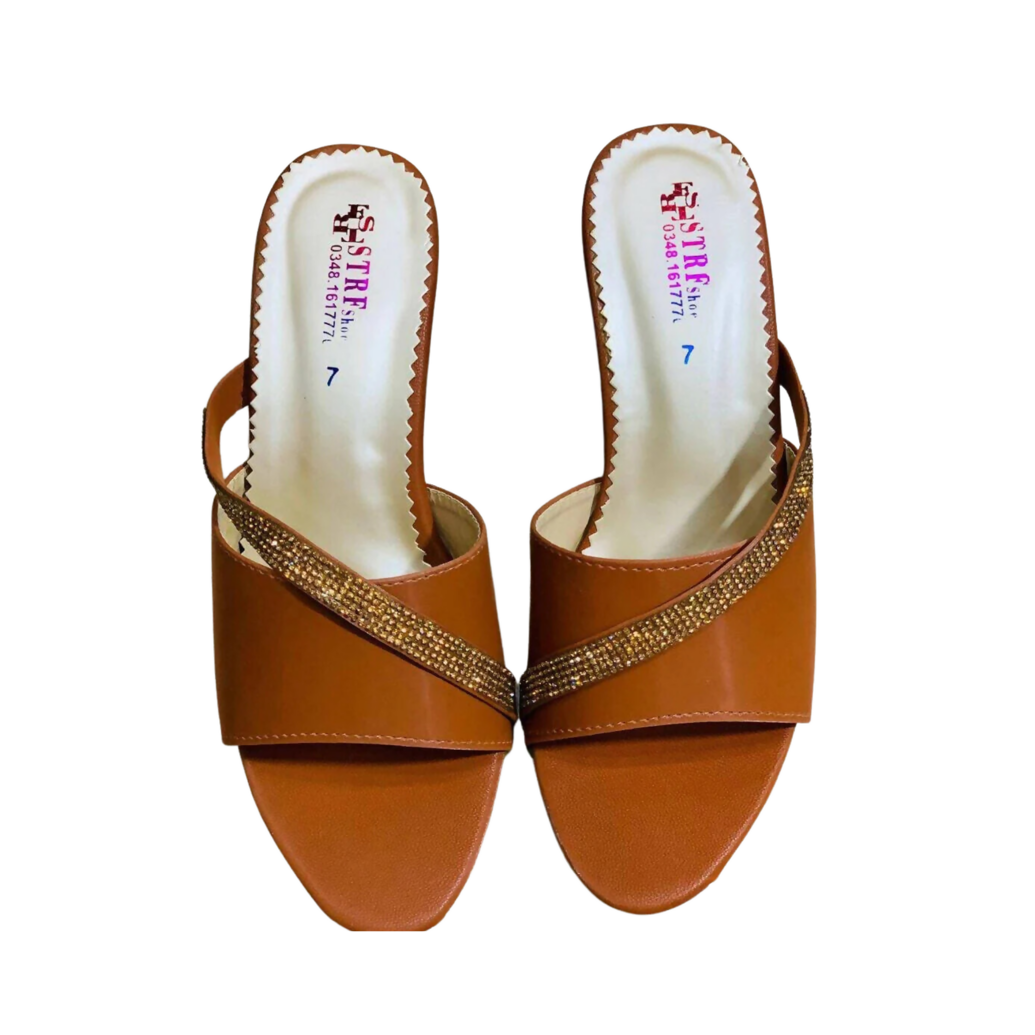 Heels, Stylish Imported Heels with Rubber Sole, for Women