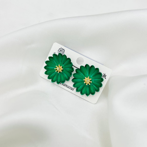 Stud Earrings, Spring Flower & Tassels, Stylish Jewelry, for Girls'