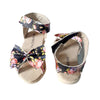 Sandals, Black Flower & Stylish, for Baby Girls'