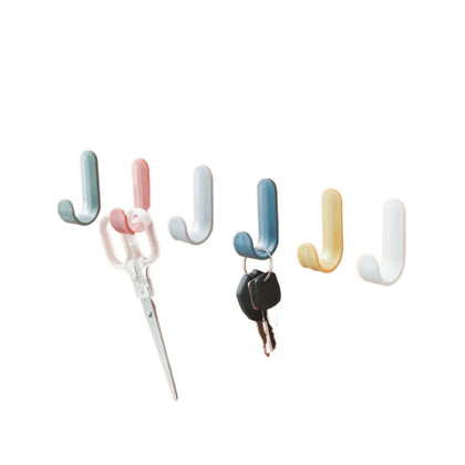 Wall Hooks, Stay Organized with These J-Shape, for Hockey Enthusiasts!